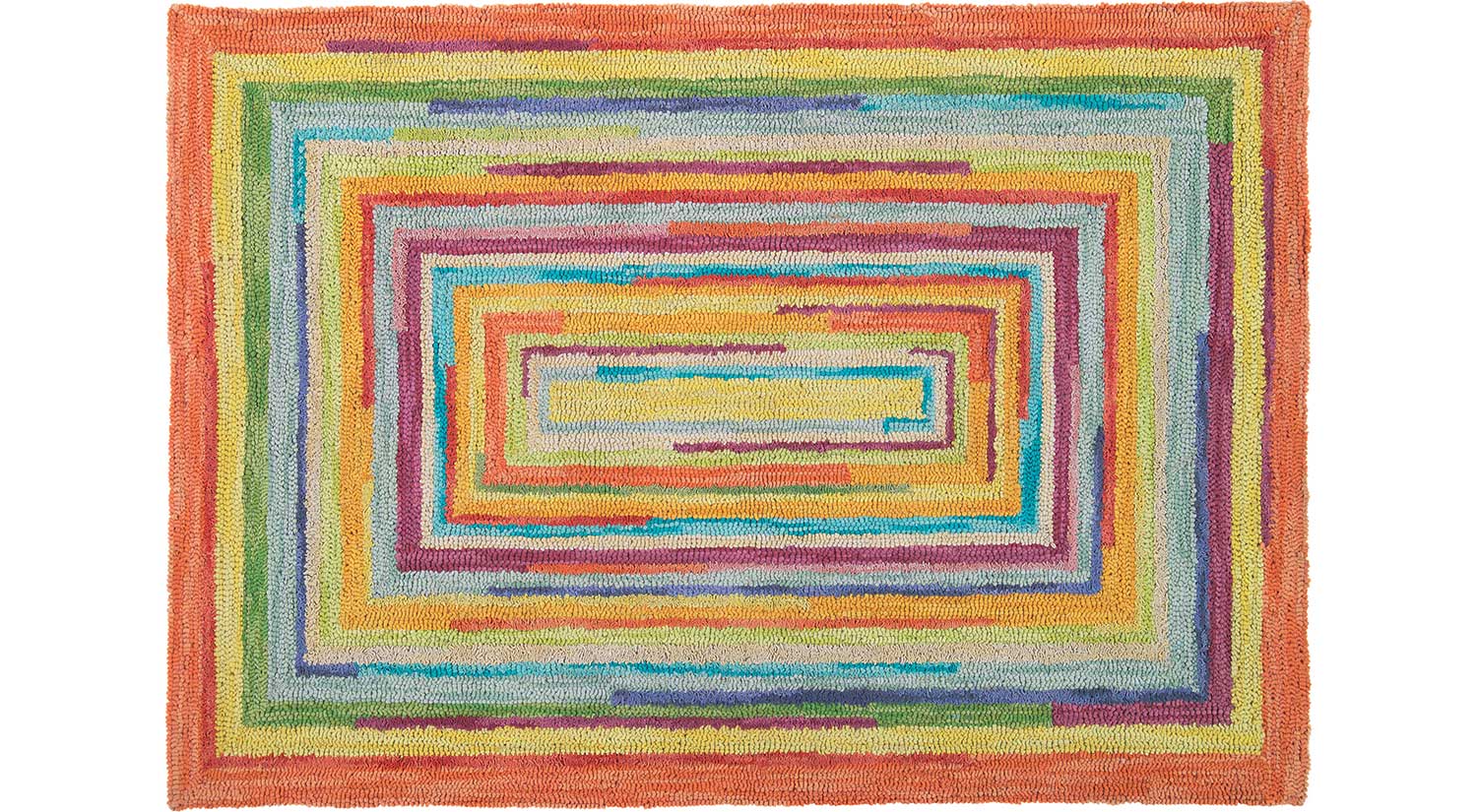 Circle Furniture Concentric Squares Rug Colorful Rugs New England Concentric Squares Rug