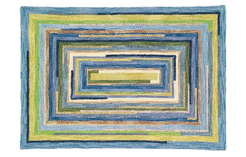 Concentric Squares Rug