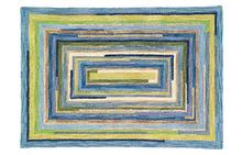 Concentric Squares Rug