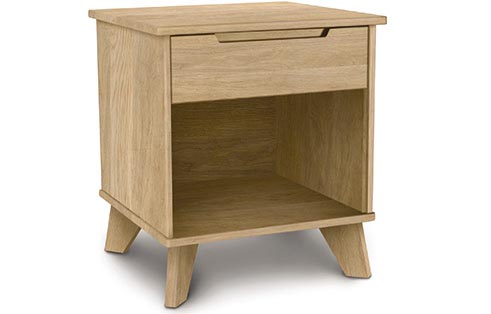 Linn 1 Drawer Night Stand Oak