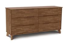 Linn 6 Drawer Dresser in Saddle Cherry