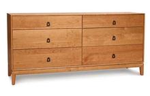 Mansfield 6 Drawer Dresser in Natural Cherry