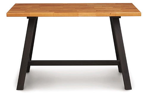 Modern Farmhouse Counter Table 40 x 60 in Natural Cherry