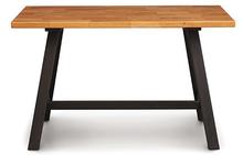 Modern Farmhouse Counter Table 36x52 in Natural Cherry