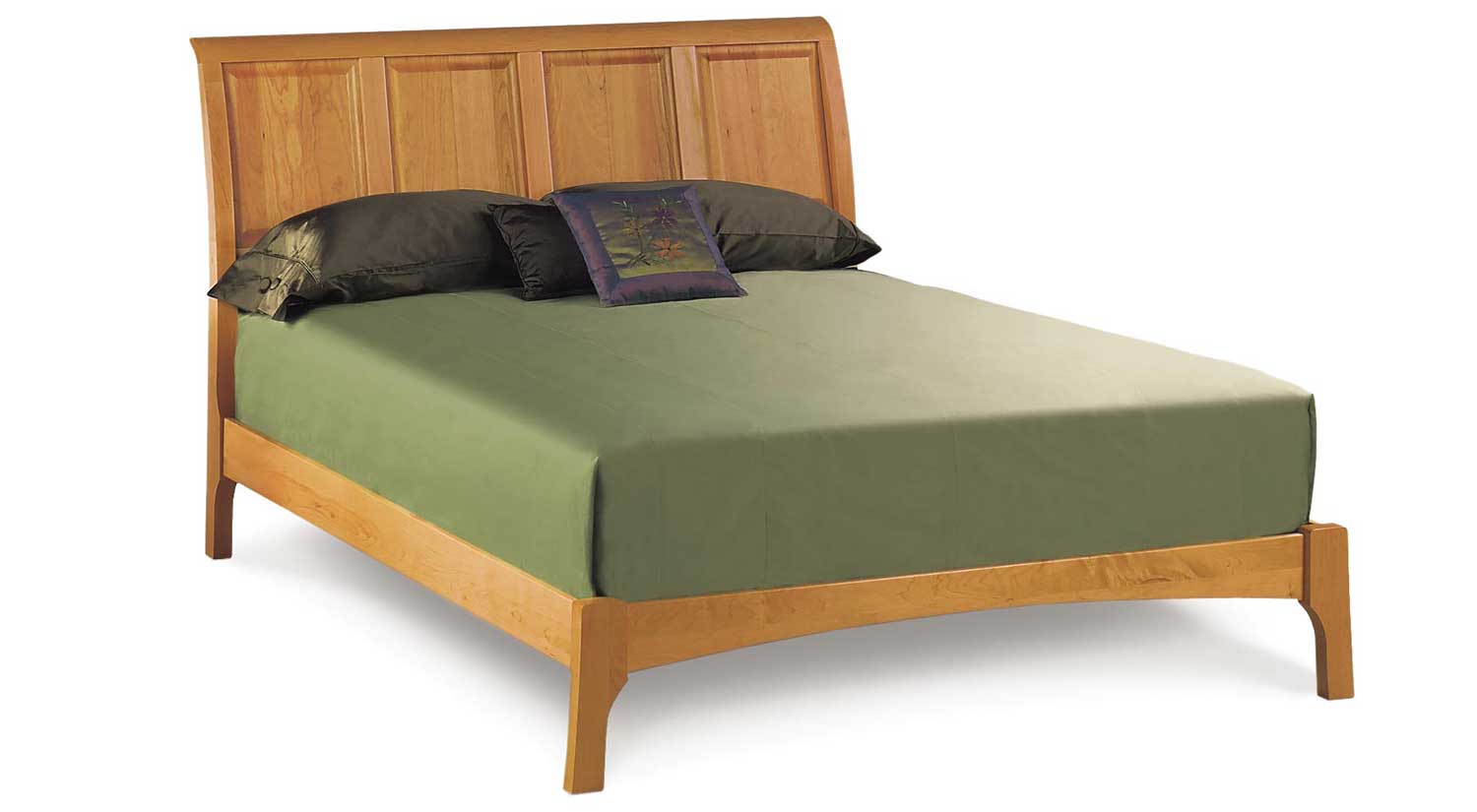 Circle Furniture Sarah Sleigh Bed Low Footboard Bedroom