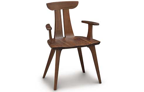 Estelle Arm Chair in Natural Walnut