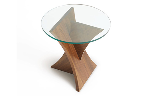 Planes Round End Table