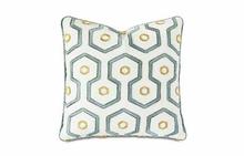 Twin Palms Square Decorative Pillow