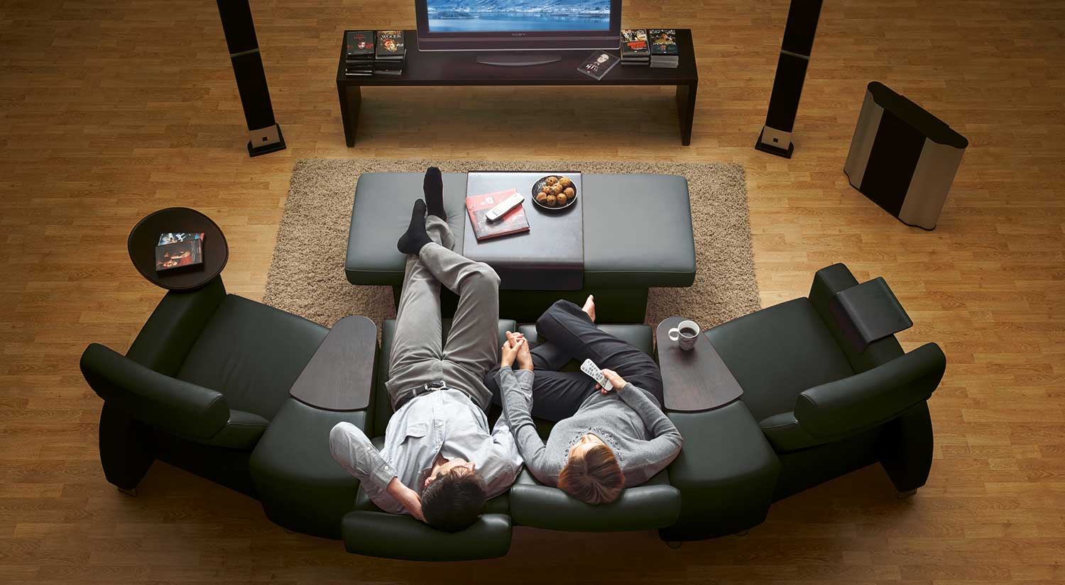 Arion Stressless Highback Loveseat