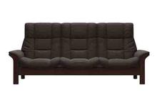 Buckingham Stressless Highback Sofa in Paloma Chocolate