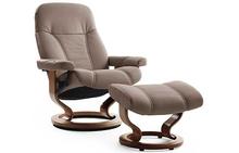 Consul Stressless Chair and Ottoman