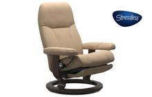 Consul Stressless Recliner with Power Leg & Back