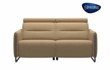 Emily Stressless Power Loveseat in Paloma Sand