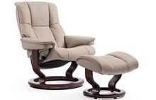 Mayfair Stressless Chairs and Ottomans