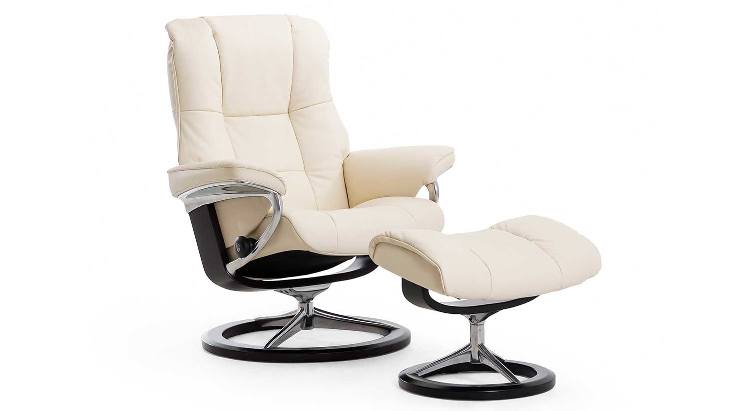 Mayfair Stressless Chair and Ottos Signature