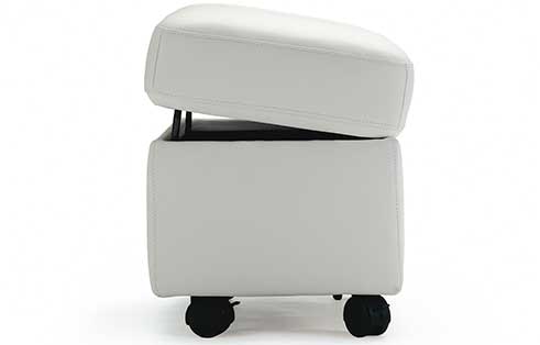 Storage ottoman discount with wheels