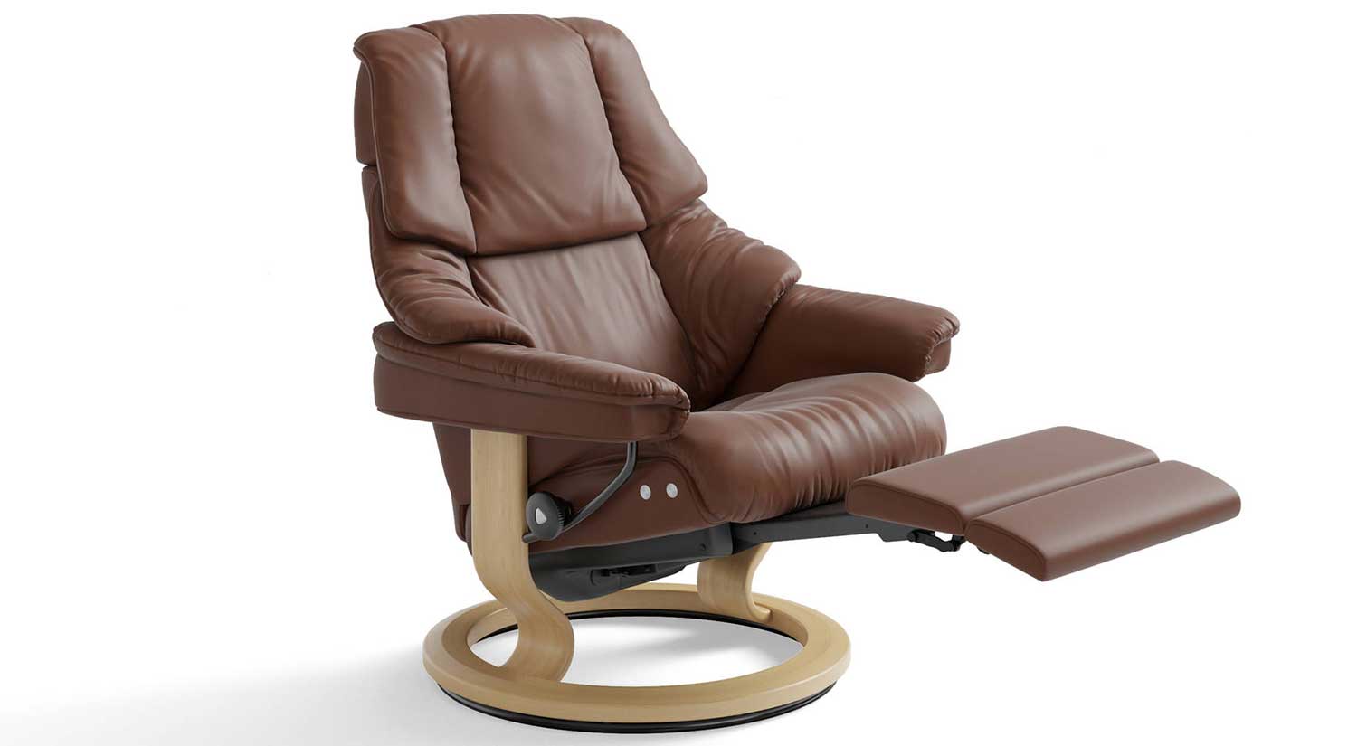 Reno Stressless Recliner with Leg Comfort