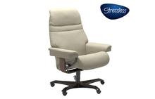 Sunrise Office Chair in Paloma Light Grey