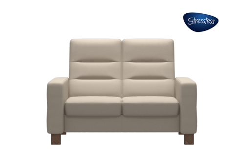 Wave Stressless Highback Loveseat