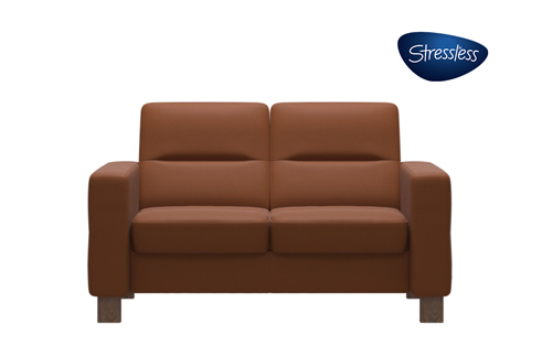 Wave Stressless Lowback Loveseat