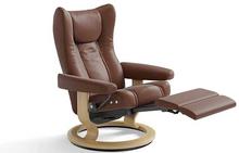 Wing Stressless Recliner with Leg Comfort