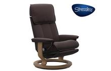 Admiral Stressless Recliner with Power Leg & Back