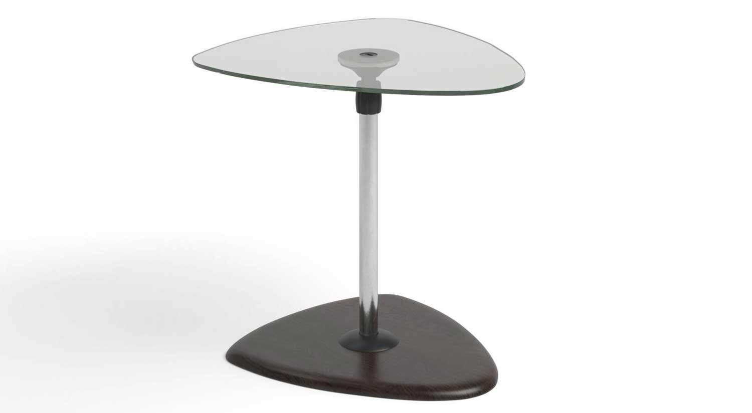 Beta End Table - Glass Top