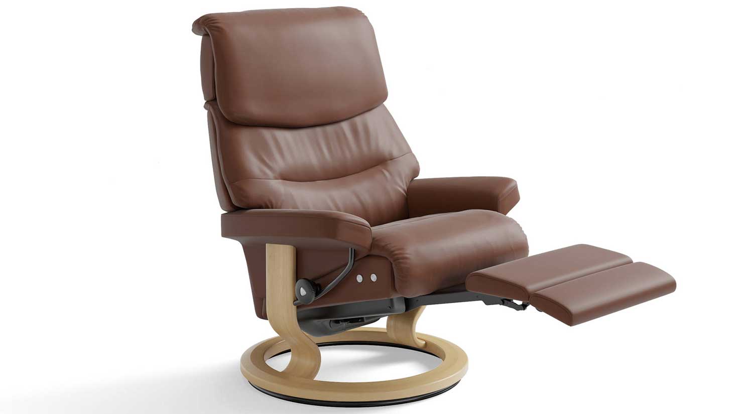 Capri Stressless Recliner with Leg Comfort