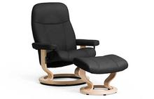 Garda Stressless Chair and Ottoman