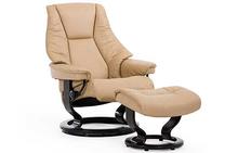 Live Stressless Chair and Ottoman