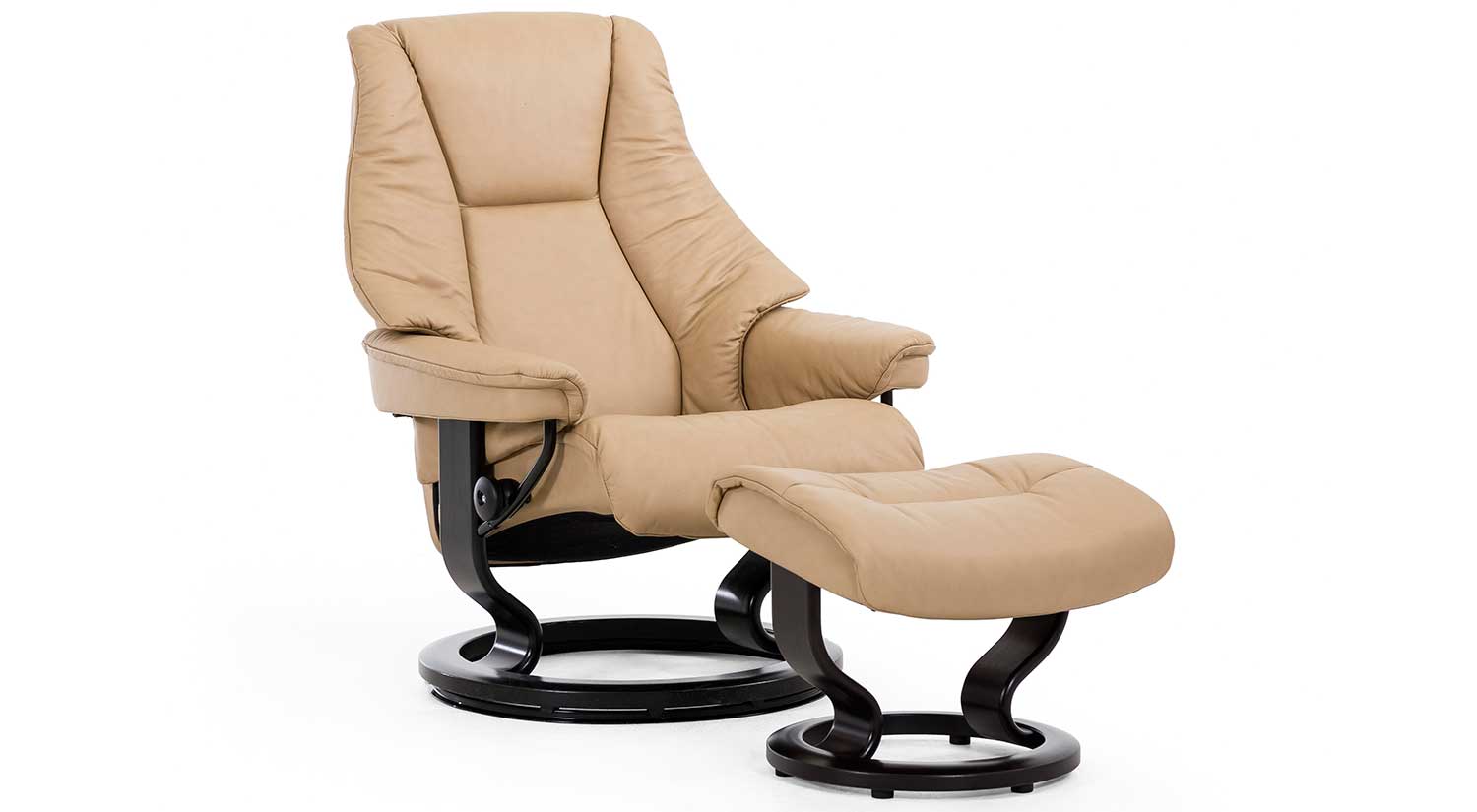Live Stressless Chair and Ottoman