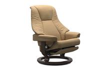 Live Stressless Recliner with Power Leg & Back