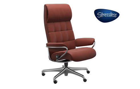 London Stressless Highback Office Chair