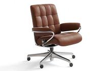 London Stressless Lowback Office Chair