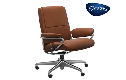 Paris Stressless Lowback Office Chair