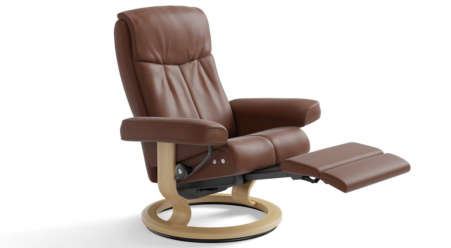 Peace Stressless Recliner with Leg Comfort