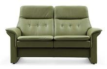 Saga Stressless Buttoned Highback Loveseat
