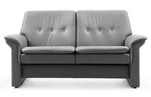 Saga Stressless Buttoned Lowback Loveseat