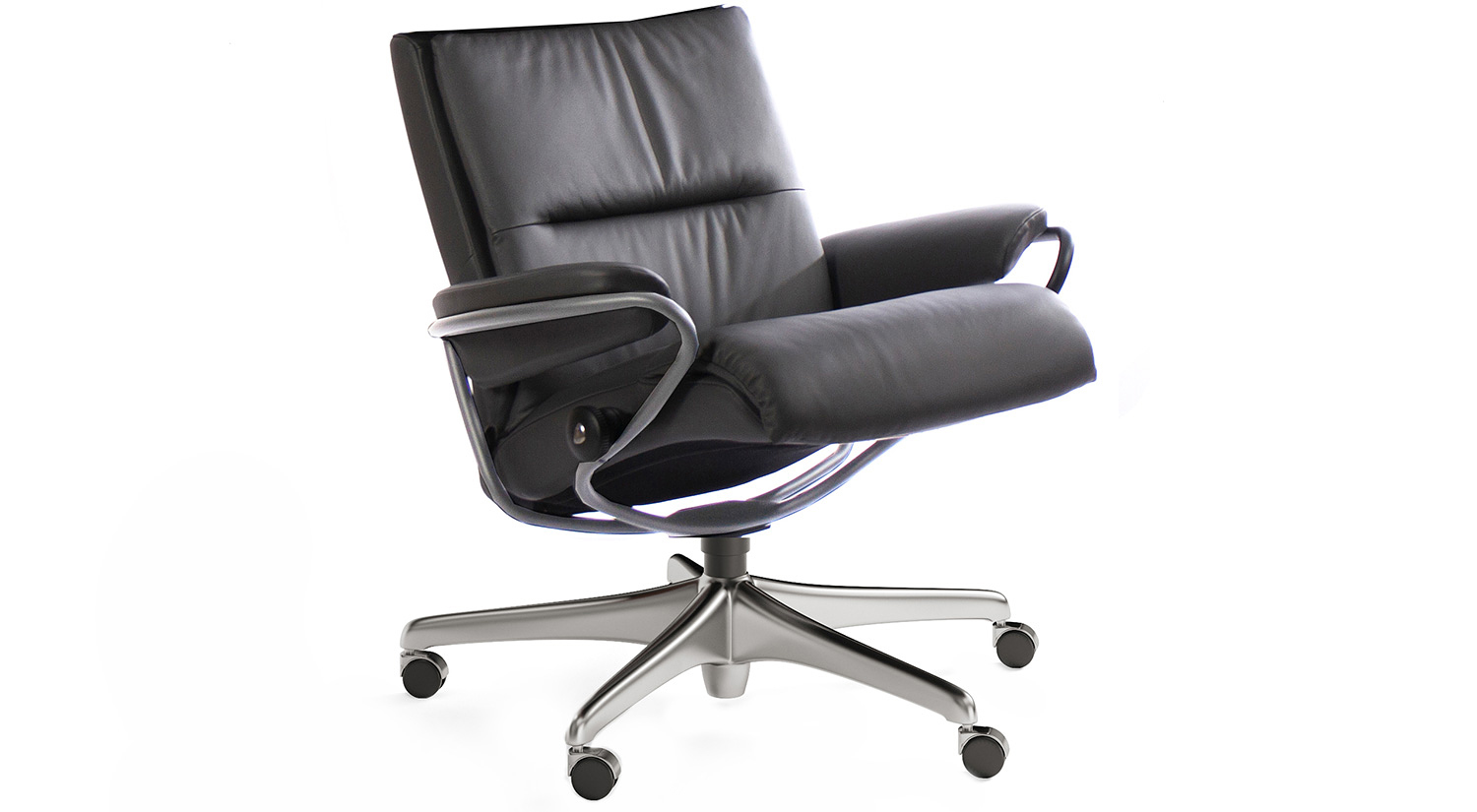 Circle Furniture Tokyo Low Back Stressless Office Chair Circle Furniture