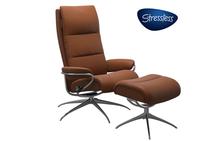 Tokyo Stressless Highback Chair and Ottoman