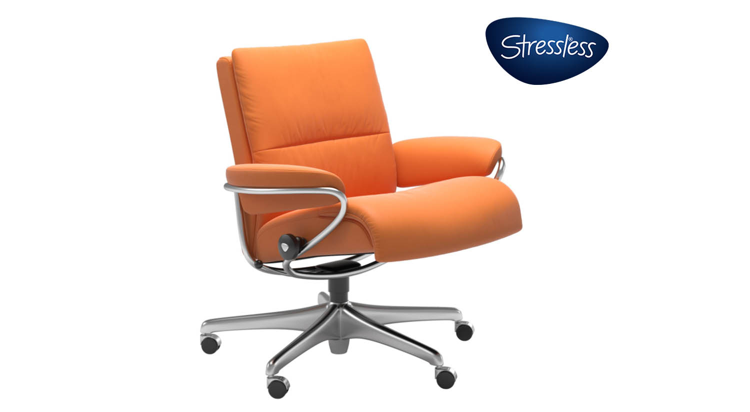 Stressless by Ekornes Home Office Tokyo Low Back Office Chair 533