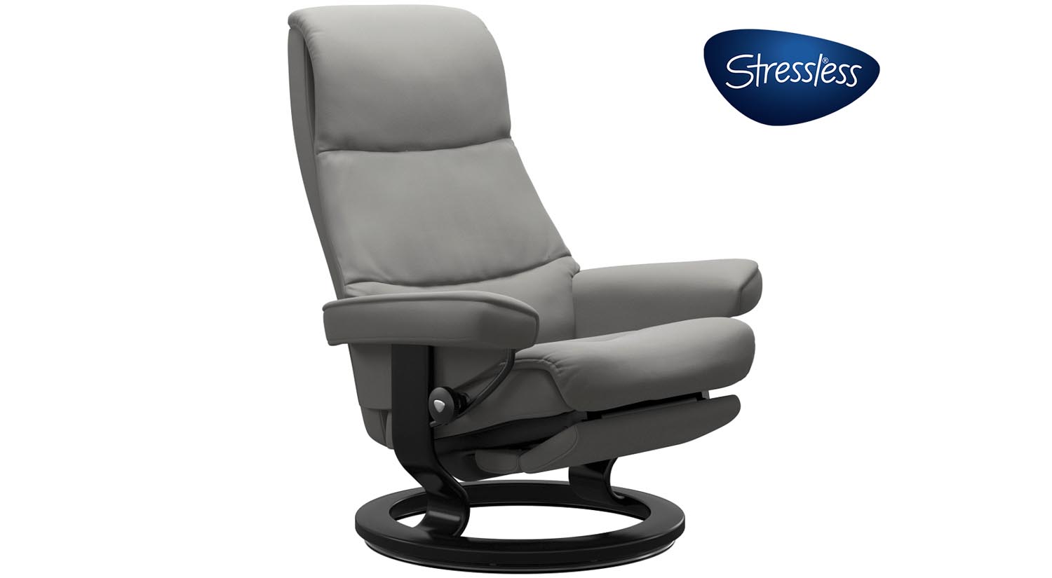 View Stressless Recliner Power Leg & Back | Circle Furniture