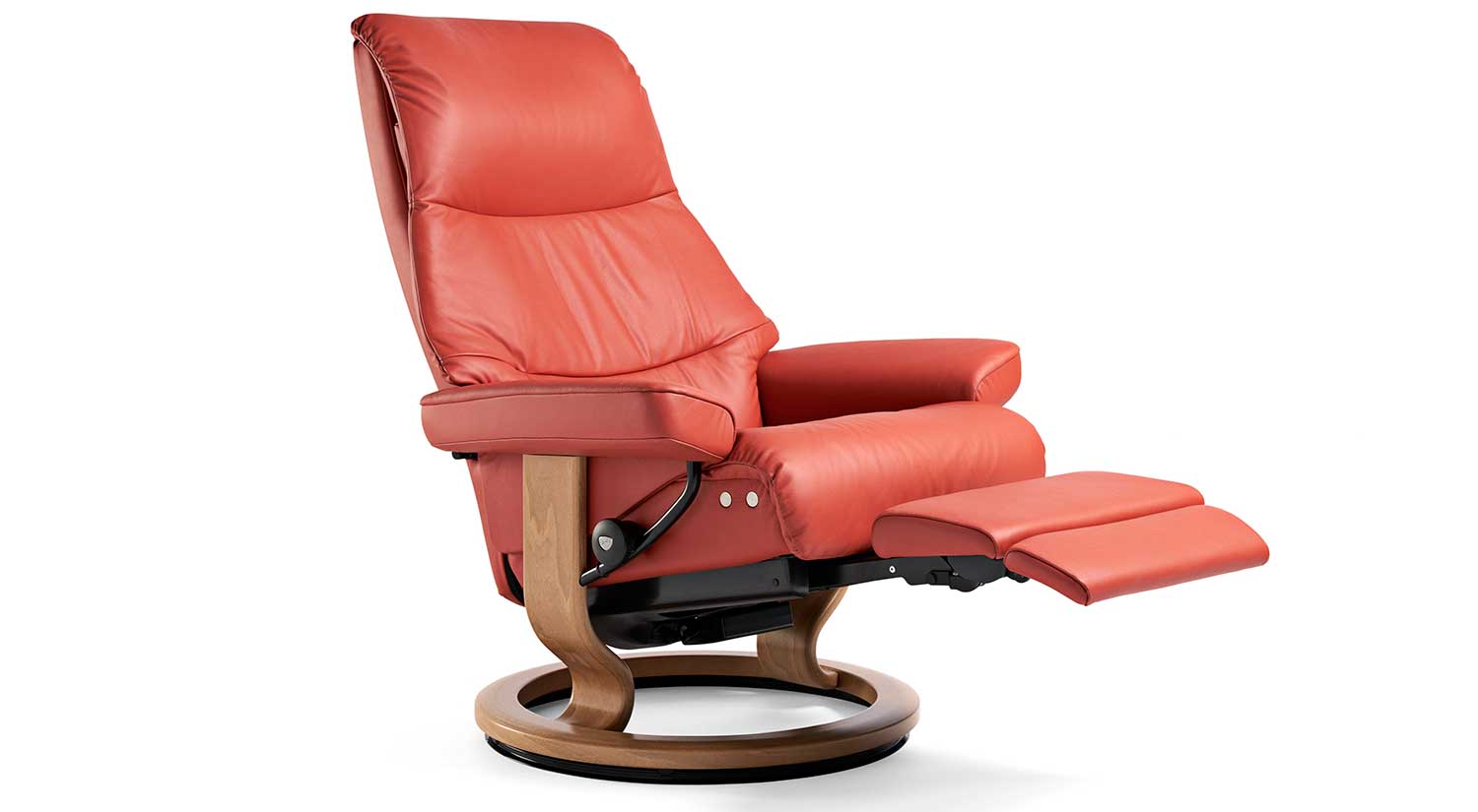 View Stressless Recliner with Leg Comfort