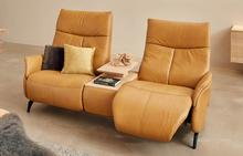 Stratus 2 Seat Power Sofa with Console in Napa Sun