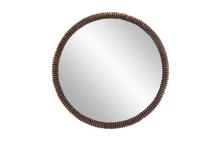 Coined Round Mirror