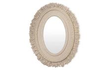 Fringe Oval Mirror