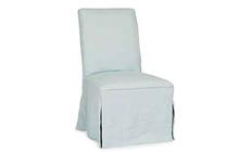 Vera Slipcovered Side Chair