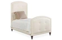 Twin Waffle Tufted Bed