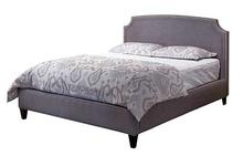 Upholstered Low Footboard Bed