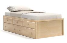 Shaker Captain's 3 Drawer Bed w/Storage Trundle by Revolution Furnishings
